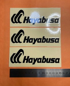 ハヤブサ　Hayabusa フィッシング　切り文字ステッカー　カッティングステッカー　防水仕様　ドレスアップ　カスタマイズ