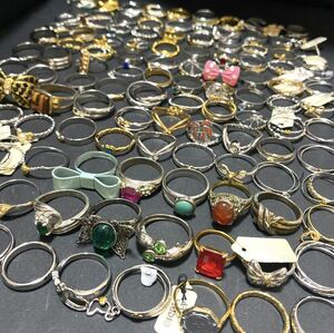 【22】　約100個以上　大量セット　まとめ売り　指輪　リング　アクセサリー　ring ヴィンテージ 