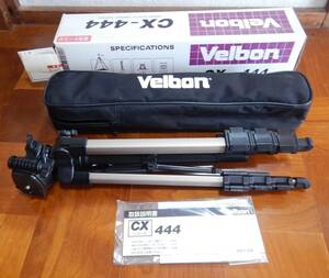 即決 ベルボン Velbon ＣＸ-444 CXシリーズ カメラ三脚　室内で1回 使用