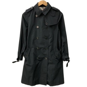 ☆☆ BURBERRY LONDON バーバリーロンドン トレンチコート サイズ 40 レディース B1A20-725-09 ブラック やや傷や汚れあり