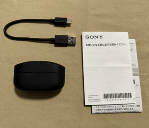 【イヤホン本体のみ新品】SONY WF-1000XM4 ブラック ワイヤレスノイズキャンセリングイヤホン