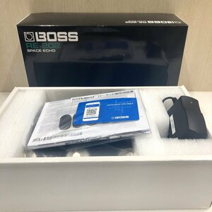 【76】1円～ 未使用品 BOSS　Space Echo　RE-202　エフェクター　外箱・説明書・ACアダプター付き 動作未確認