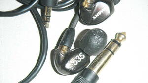 SHURE se535ヘッドホン中古