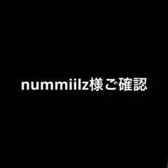 nummiilz様ご確認