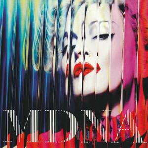 MADONNA　マドンナ　MDNA　貴重 ステッカー・シート（１２㎝ 正方形）