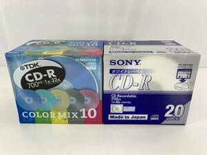 日本製CD-R 30枚分 まとめ売り / SONY データ用CD-R 700MB 20枚 / TDK CD-R 700MB 10枚