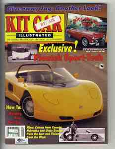 【d0109】90.6 KIT CAR ILLUSTRATED／ピノテック(Piontek Sport-Tech)、Bob Miceliの自作リノ(Rhino)、ゲッティデザインの959キット、...　