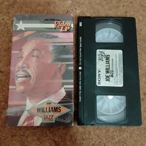 山]VHSビデオテープ ジョー・ウィリアムス JOE WILLIAMS JAZZ AT THE SMITHSONIAN