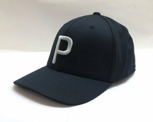 新品★プーマ★PUMA★024422 ゴルフ P キャップ★2024★【03】ネイビー/グレー★日本正規品