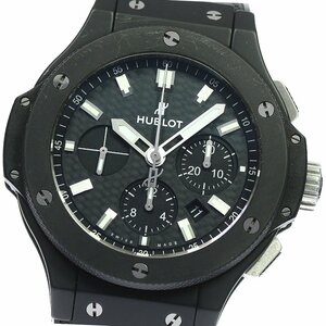 ウブロ HUBLOT 301.CI.1770.GR ビッグバン エボリューション ブラックマジック クロノグラフ 自動巻き メンズ 保証書付き_751202【ev10】