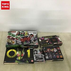 1円〜 未開封含 バンダイ 仮面ライダー ダブル DXダブルドライバー、ゼロワン DXスカウティングパンダ プログライズキー他