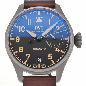 IWC SCHAFFHAUSEN IW501004 ビッグ・パイロット・ウォッチ・ヘリテージ 自動巻き メンズ 美品 箱・保証書付き L#129434