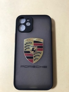 送料無料！ポルシェロゴ　iphone12MINI用用　スマホケース　911　930　993　997　992　マカン　パナメーラ　ボクスター　718