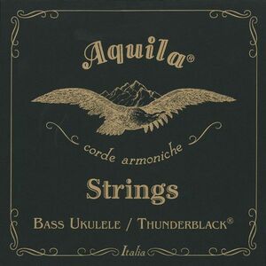 ★Aquila AQ-BUB(140U) THUNDER BLACK ベースウクレレ弦 ウクレレベース用 2セット★新品/メール便