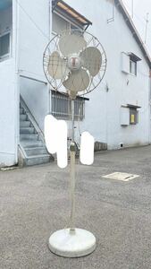 C3 動作品　TOSHIBA FAN-DIA 40cm 4枚羽根 金属羽根　大型 扇風機[東芝][アンティーク][リビングファン][スタンドファン][昭和レトロ]