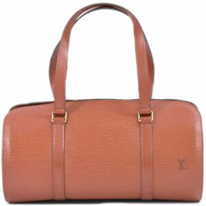 本物 ルイヴィトン LOUIS VUITTON LV スフロ エピ レザー ハンドバッグ ケニアブラウン M52223