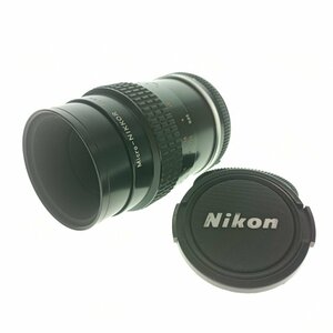 Nikon ニコン Micro-NIKKOR 55mm 1:2.8 一眼レフカメラ用 マイクロレンズ マニュアルフォーカス MF ニッコール 光学機器 現状 中古