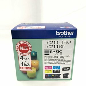 brother ブラザー LC211-5PK プリンターインク 4色入り＋ブラック1個【CCAW1040】