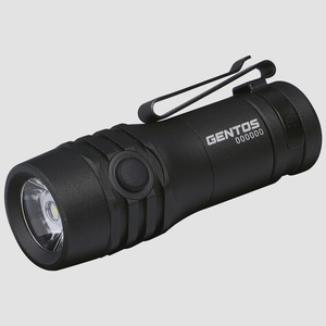 送料無料★GENTOS LED 懐中電灯 USB充電式 明るさ550ルーメン/耐塵/耐水 GF-117RG (ブラック)