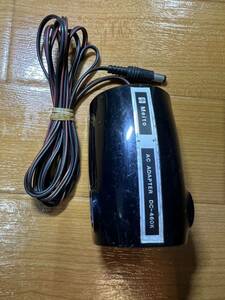 レア Meito 明治図書 ラジオ等 ACアダプタ 当時物 DC-460K 4.5V 200mA 6V 200mA