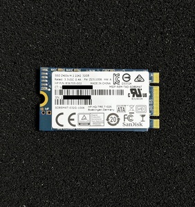 ((使用時間36～98時・4枚限定！)) SanDisk SSD Z400s 32GB SD8SMAT-032G-1006 NGFF M.2 2280