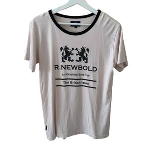 R.NEWBOLD Tシャツ Ｍサイズ メンズ 半袖 ピンク アールニューボールド