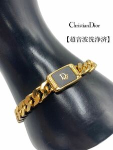Dior ディオール　ブレスレット　バングル　ゴールド　チェーン　レディース