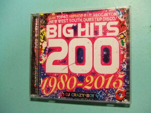 2CD★BIG HITS 200 1980～2015/DJ CRAZY*BOY ★8枚まで同梱送料160円 て