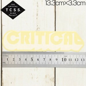 TCSS ティーシーエスエス STICKER ステッカー The Critical Slide Society STICKV17 #11