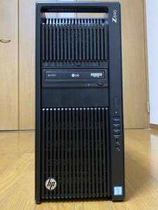 HP Z840 XEON E5 2687v3×2　20コア / 40スレッド RAM 32GB HD 1TB Quadro M4000 Win10 PRO