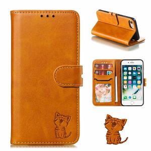 【SALE】通用ケース手帳型 8/7/6/6s スマイル 笑顔猫ちゃん スマホケース iPhone 携帯カバー ケータイ SE3)