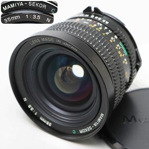 PF370. Mamiya マミヤ MAMIYA-SEKOR C 1：3.5 35ｍｍ N レンズ 現状品