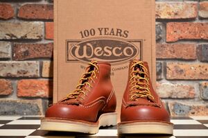 ★☆ Wesco ウエスコ ジョブマスター 8.0E レッドウッド 赤茶 ☆★