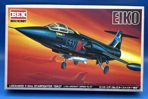 ☆24EK1616 BEN 1/100 ロッキード F-104J スターファイター 栄光 