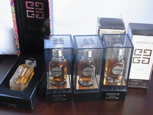 GIVENCHY ジバンシー★YSATIS イザティス PARFUM 7ml★GIVENCHY Ⅲ PARFUM 7ml x 3、香水4点まとめて