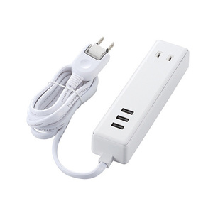 エレコム USBタップ USBメス×3 AC×2 ケーブル1.5m 3.4A ホワイト MOT-U10-2315WH /l