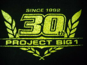 ★ホンダ正規品 RROJECT BIG1 30th 記念 CB1300 ロゴ入りTシャツ 黒 S（検 CB1300 SUPER FOUR SP 30th Anniversary SINCE 1992★