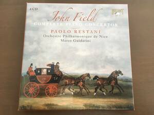 4CD/John Field　COMPLETE PIANO CONCERTOS　PAOLO RESTANI/【J19】 /中古