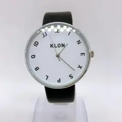 【稼働中】おしゃれ KLON × jam 腕時計 白文字盤