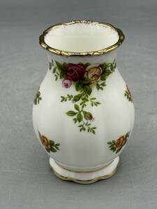 ロイヤルアルバート オールドカントリーローズ 花瓶 (780)