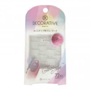 まとめ得 DECORATIVE NAIL ネイルチップ用グルーテープ TN-81281 x [4個] /a