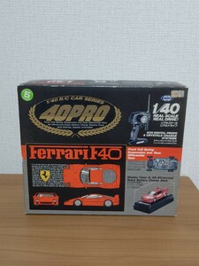 フェラーリ F40 1/40 リアルスケール ラジコン 東京 マルイ MARUI 不動 ジャンク ほぼ未使用 外観良好 現状 部品取り