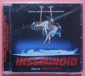 SFホラー O.S.T.-悪魔の受胎 CD ジョン・スコット INSEMINOID JOHN SCOTT LIMITED EDITION 500 UNITS 500枚限定 初CD化 未開封 新品