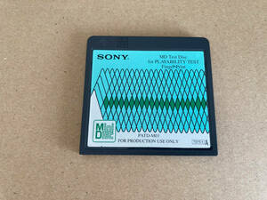 中古 NOT FOR SALE MD SONY TEST 1枚