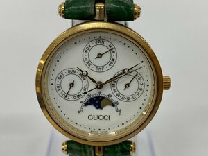 GUCCI グッチ 腕時計 MODEL2100 ムーンフェイズ トリプルカレンダー 箱付【CDAM7052】