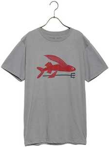 未使用 patagonia flying fish オーガニックコットン Tシャツ S フライフィッシュ 日本未発売 パタゴニア トビウオ feather gray