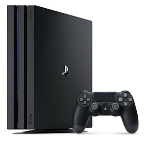 (中古品)PlayStation 4 Pro ジェット・ブラック 2TB (CUH-7200CB01)