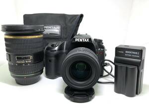 ペンタックス K20D-W デジタル一眼カメラ レンズ SIGMA EX 50mm 1:2.8 DG MACRO / smc PENTAX DA 1:2.8 16-50mm ジャンク