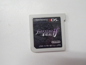 #60765【中古】NINTENDOU 3DS ファイアーエムブレムif 暗夜王国 ニンテンドー3DS　ソフトのみ