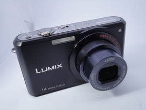 ★送料：クリックポスト185円★メディア＋予備バッテリ-他オマケ！Panasonic-LUMIX-DMC-FX150：ブラック：チョット訳アリ(USED動作確認済)